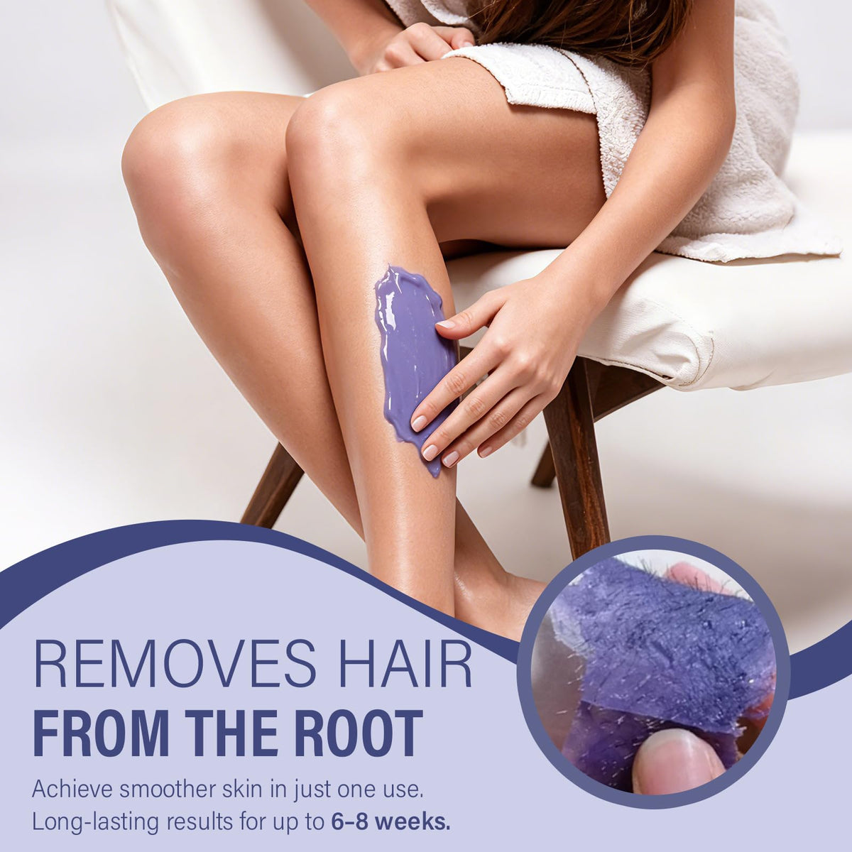 Silicone bowl and aluminum bowl for easy waxing