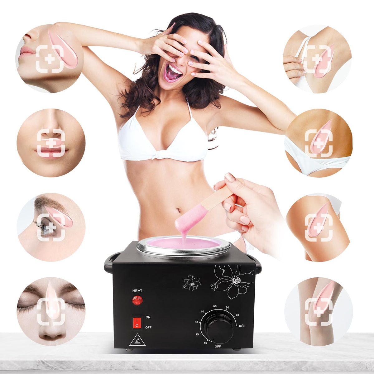 Silicone bowl included with folconroad wax warmer