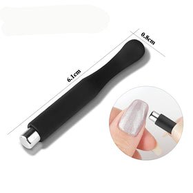SILPECWEE cat eye magnets in use on nails