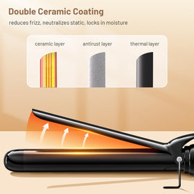 SimerSure Curling Iron ceramic coating close-up