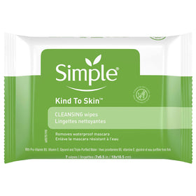 Simple Kind to Skin Cleansing Wipes front view packaging