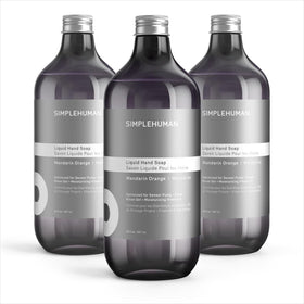 simplehuman Mandarin Orange Liquid Hand Soap Refill Bottle front view