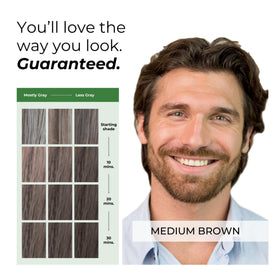 SIMPLER HAIR COLOR Medium Brown shade result on hair