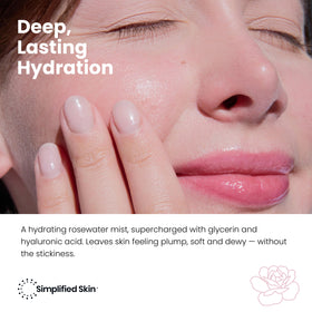 Simplified Skin Rosewater and Glycerin Spray back view