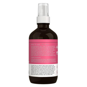 Simplified Skin Rosewater and Glycerin Spray on a vanity