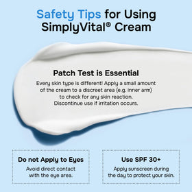 SimplyVital Face Moisturizer 1.7 oz lifestyle scene