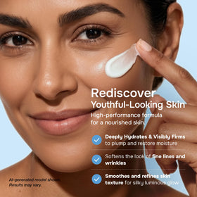 SimplyVital Retinol Collagen Face Serum airless pump detail