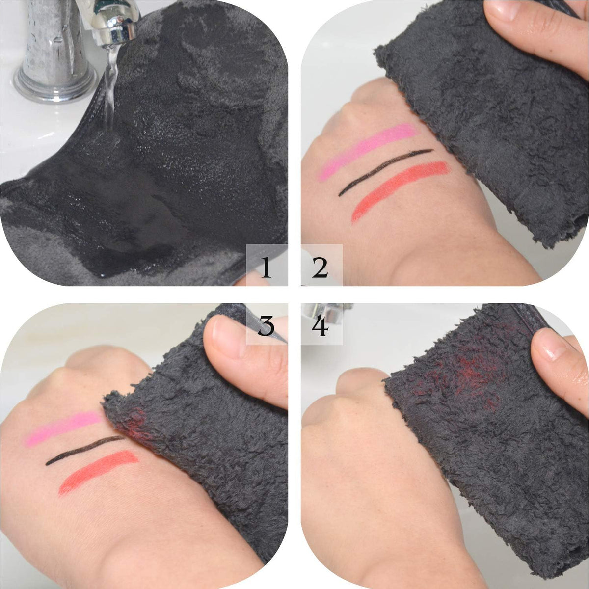 SINLAND cloths in a travel bag for easy portability