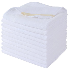 SINLAND Microfiber Facial Cloths 10 Pack front view