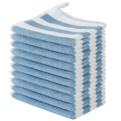 SINLAND Microfiber Facial Cloths 12x12 in packaging
