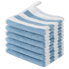 SINLAND Microfiber Facial Cloths 12x12 inch pack front view