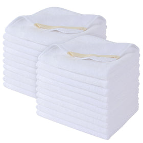 SINLAND Microfiber Facial Cloths 20 pack front view