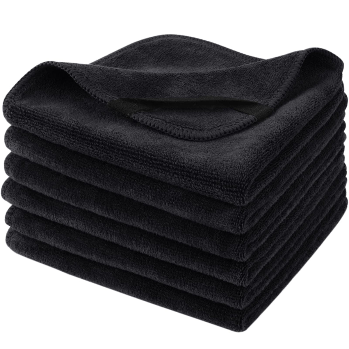 SINLAND Microfiber Facial Cloths front view, 12x12 size