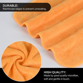 SINLAND Microfiber Facial Cloths in use, removing makeup