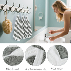 SINLAND Microfiber Facial Cloths in various colours