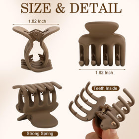 Sisiaipu 12Pcs Hair Clips displayed in packaging