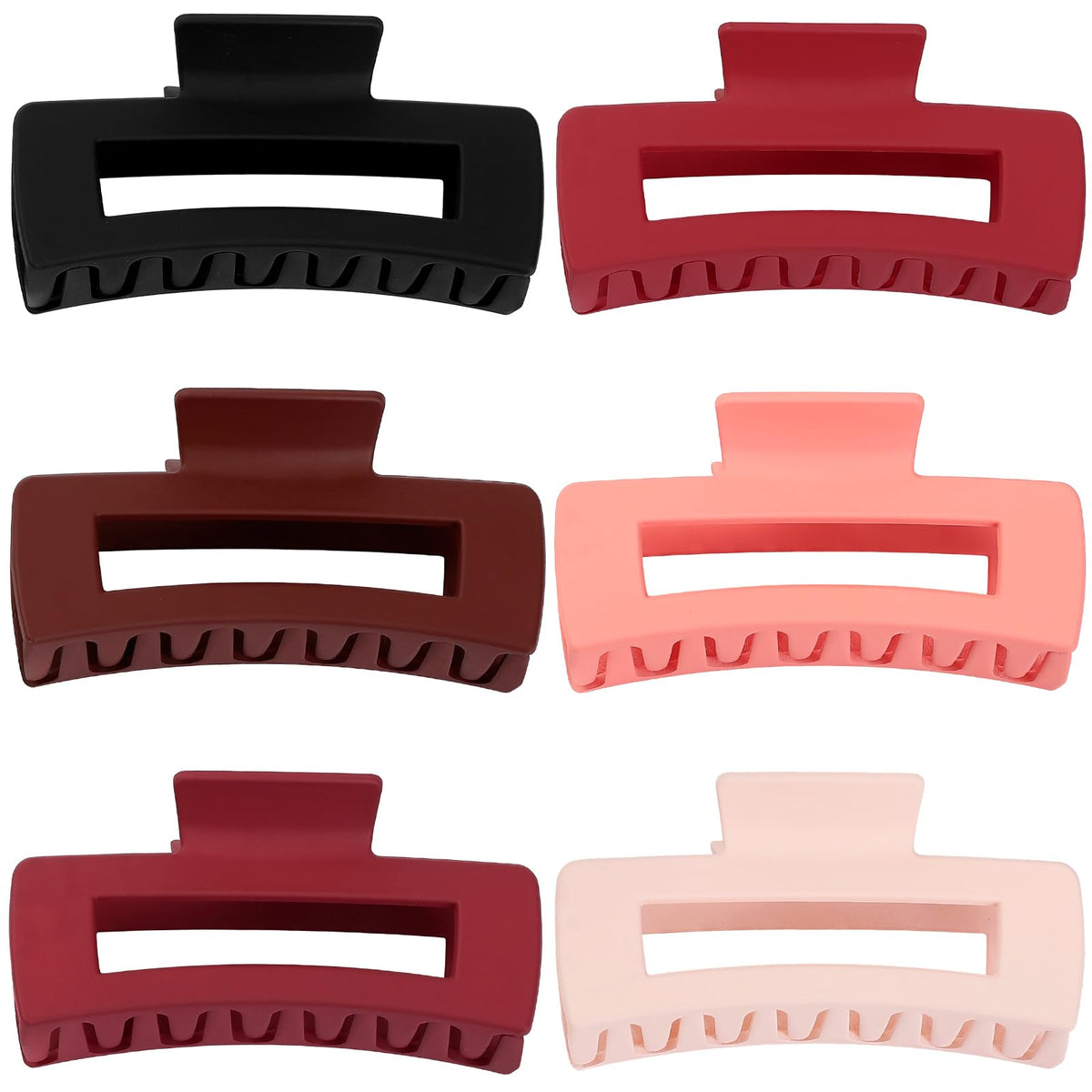 Sisiaipu 4 Inch Big Hair Claw Clips set packaging