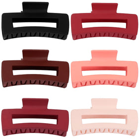 Sisiaipu 4 Inch Big Hair Claw Clips set packaging