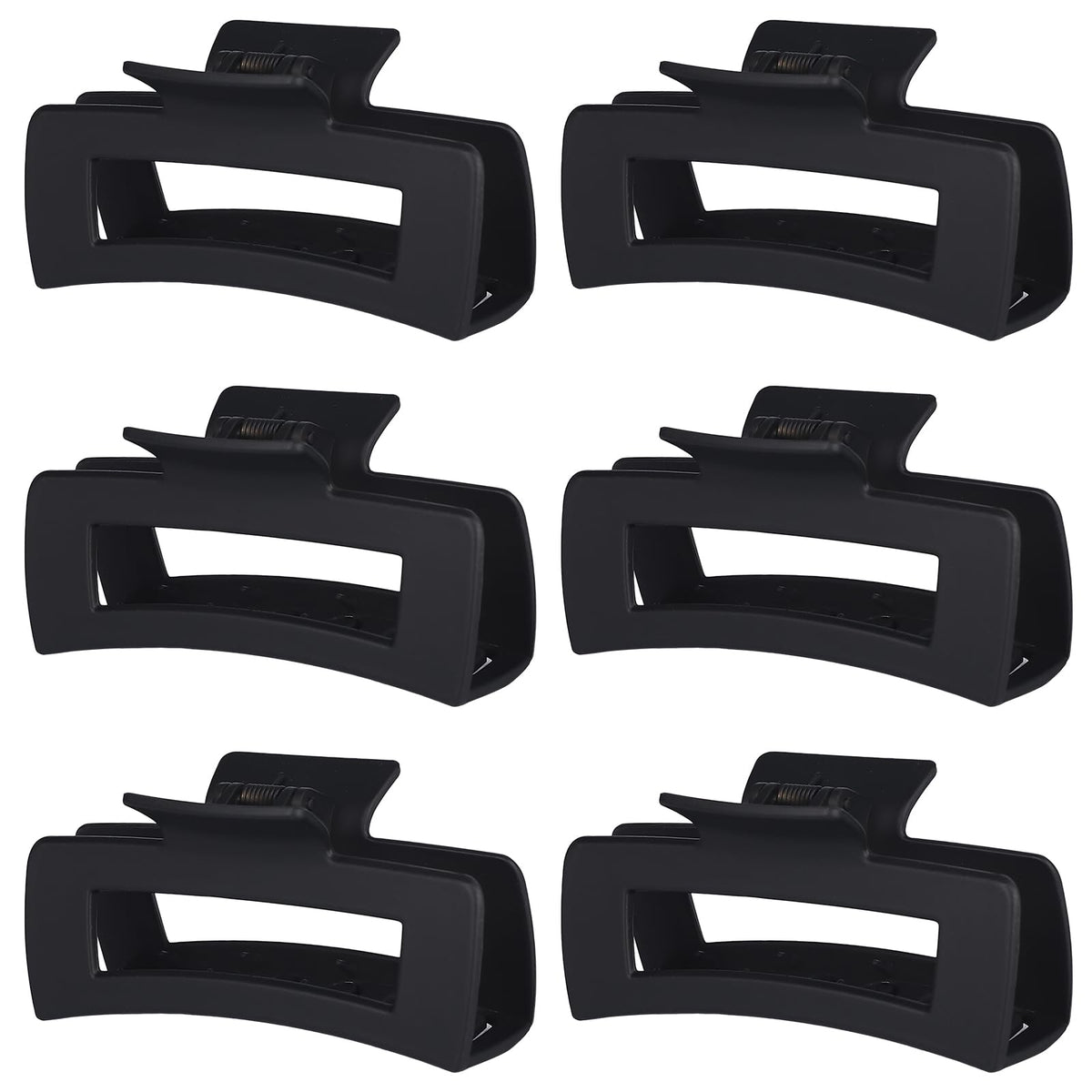 Sisiaipu 4 inch large hair claw clips in assorted colours