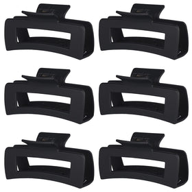 Sisiaipu 4 inch large hair claw clips in assorted colours