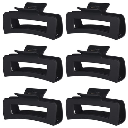 Sisiaipu 4 inch large hair claw clips in assorted colours