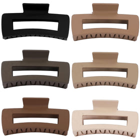 Sisiaipu 4 Inch Large Hair Claw Clips packaging