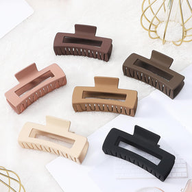 Sisiaipu 4 Inch Large Hair Claw Clips set of 6 in packaging