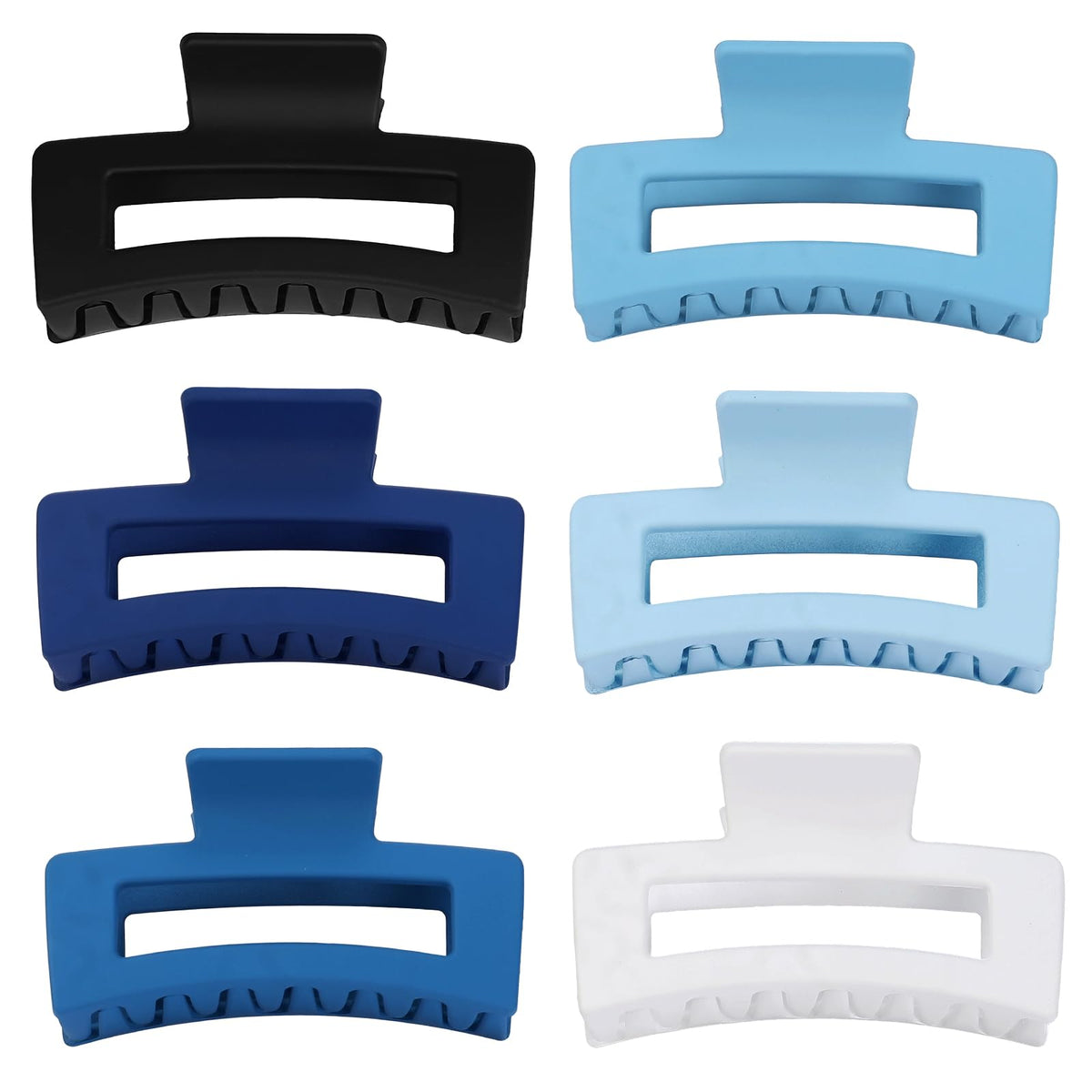 Sisiaipu hair claw clips displayed in a row