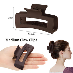 Sisiaipu hair claw clips displayed in a stylish arrangement