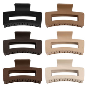 Sisiaipu hair claw clips displayed on a vanity