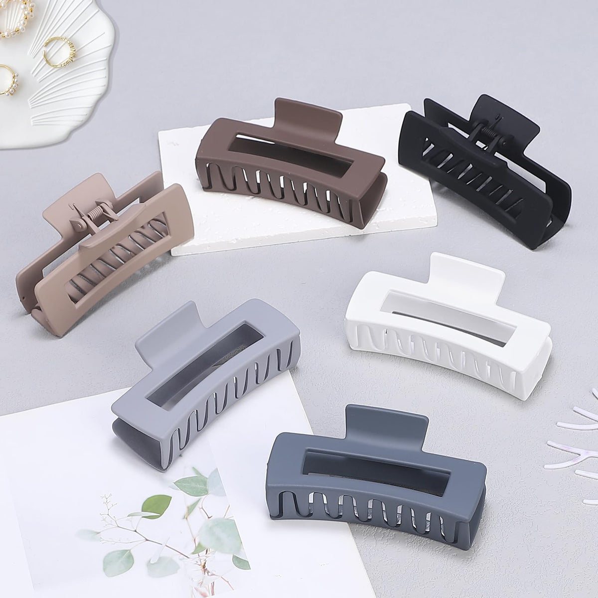 Sisiaipu hair claw clips in a stylish arrangement