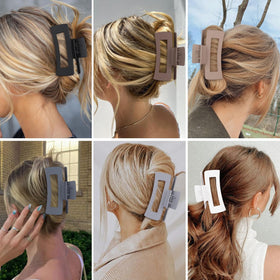 Sisiaipu hair claw clips showing different colour options