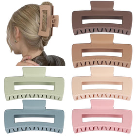Sisiaipu Large Hair Claw Clip showing non-slip design