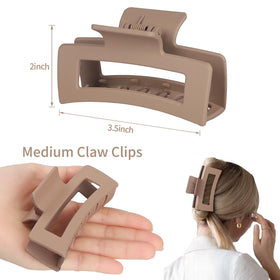 Sisiaipu Medium Claw Clip in Light Chocolate