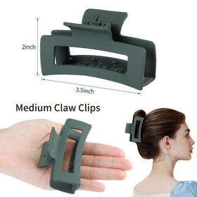 Sisiaipu Square Hair Clips displayed in a neat arrangement