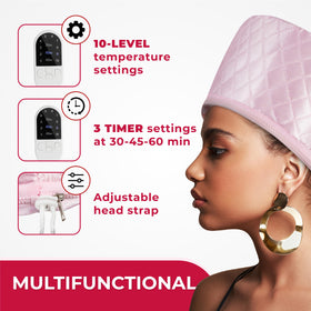 SISWOW Thermal Steamer Cap in use at home