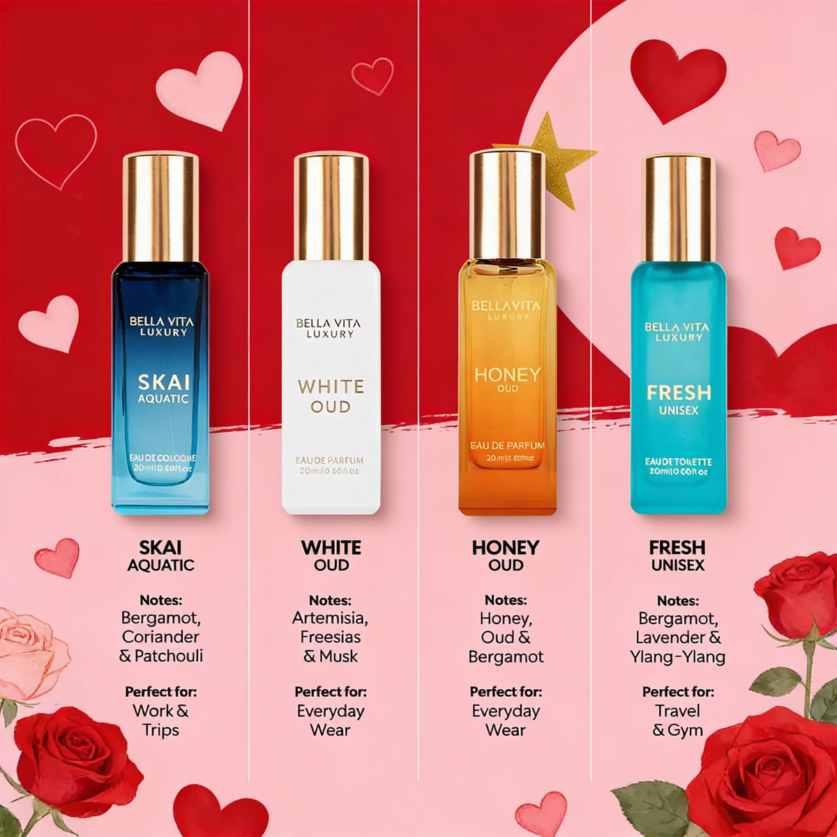 Skai fragrance bottle from Bella Vita Luxury