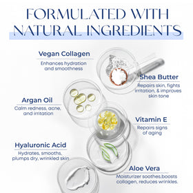 Skin 2.0 Hyaluronic Acid & Collagen Face Moisturizer in a bathroom setting