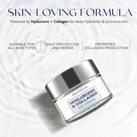 Skin 2.0 moisturizer close-up showing cream consistency