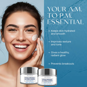 Skin 2.0 moisturizer with Aloe Vera and Shea Butter ingredients