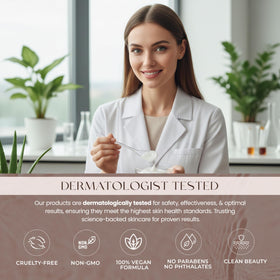 Skin 2.0 Serum lifestyle scene with user applying product