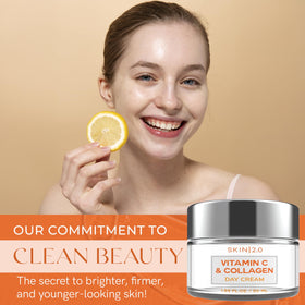 Skin 2.0 Vitamin C & Collagen Face Moisturizer back view