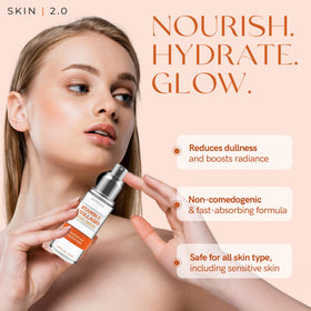 Skin 2.0 Vitamin C Serum application demonstration