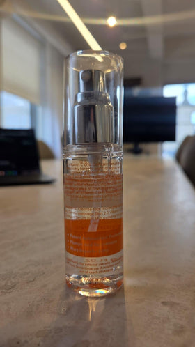 Skin 2.0 Vitamin C Serum texture on skin