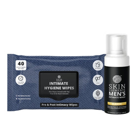 Skin Elements Intimate Hygiene Combo 120ml wash and 30 wipes packaging