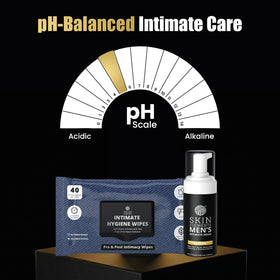 Skin Elements Intimate Wash foaming texture demonstration