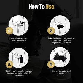 Skin Elements Intimate Wash for Men lifestyle scene with bathroom setup
