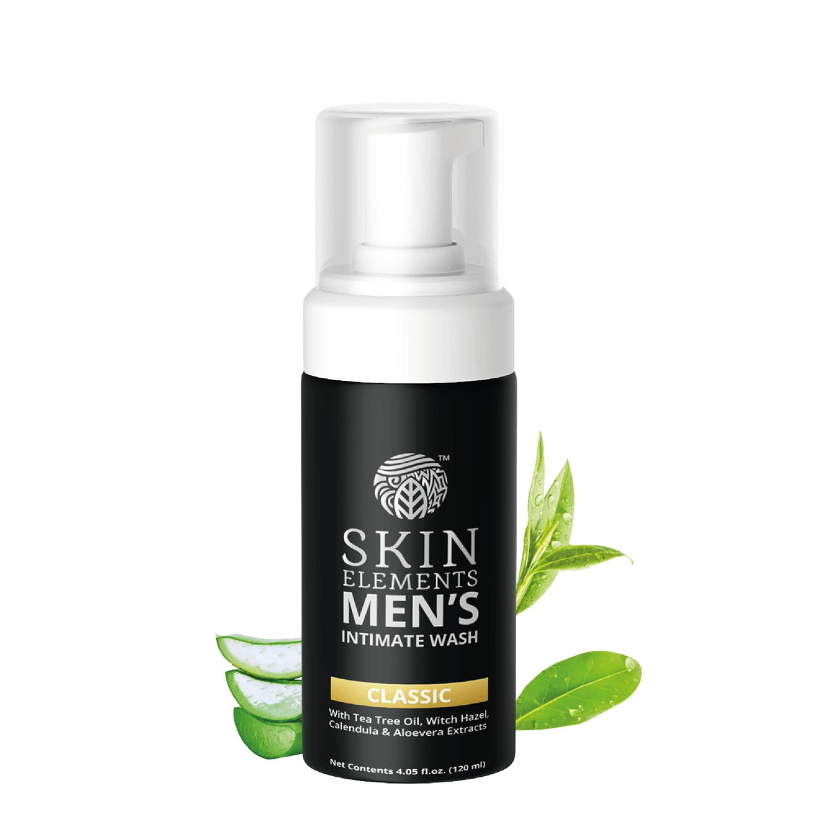 Skin Elements Men’s Intimate Wash 4.05 fl oz front view