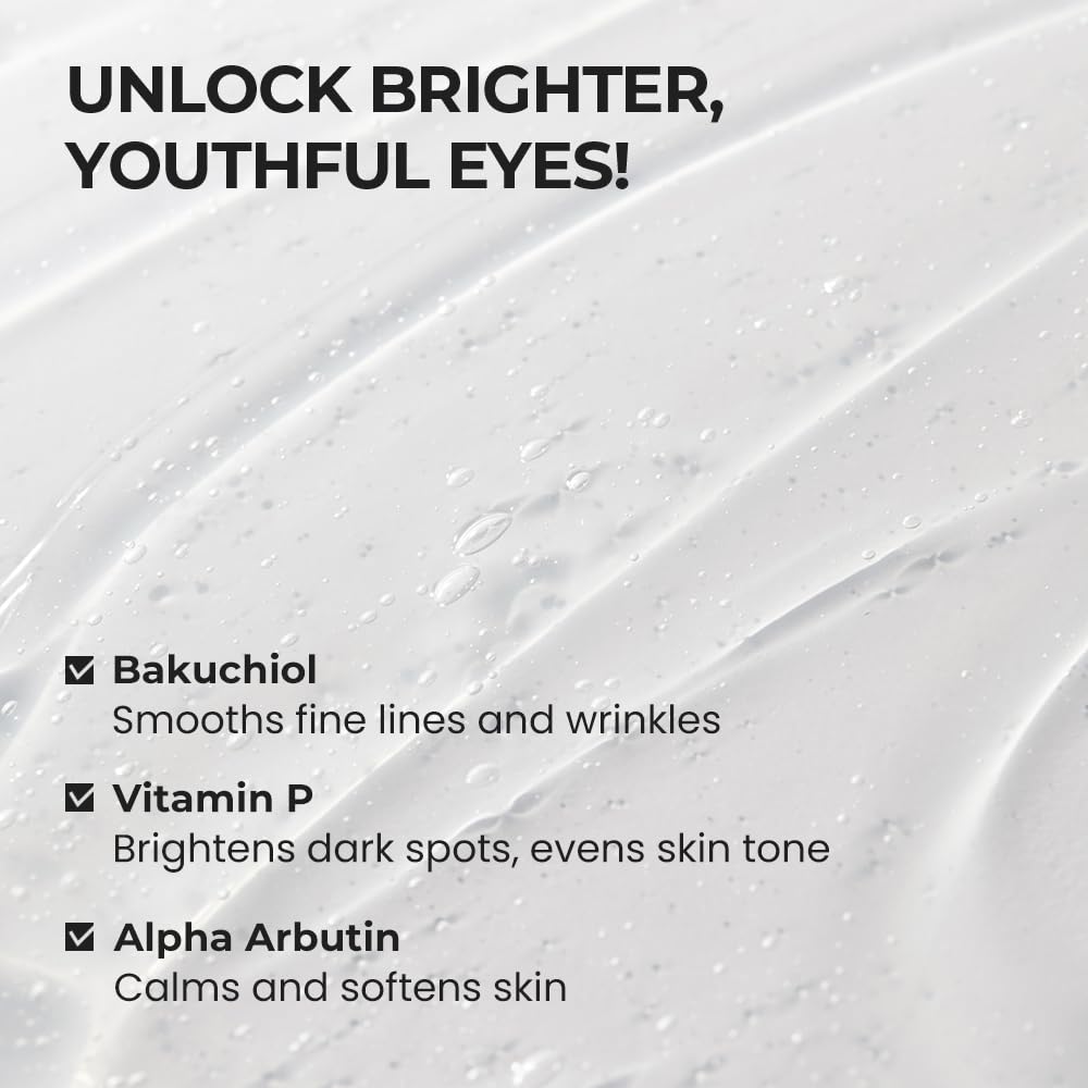 SKIN & LAB Bakuchiol Eye Serum on a bathroom countertop