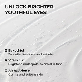 SKIN & LAB Bakuchiol Eye Serum on a bathroom countertop